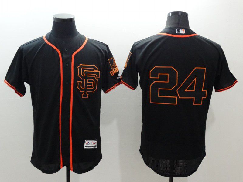 Men San Francisco Giants #24 No Name Black Elite 2024 Nike MLB Jersey style 1->philadelphia eagles->NFL Jersey